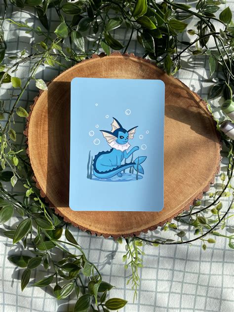 Pokemon Aquana Print Süß Smooth A6 - Etsy