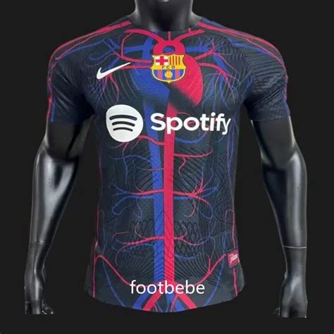 Maillot Match Barcelone x Patta 2023 2024 édition spéciale Footbebe