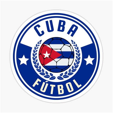 "Cuba Football" Sticker for Sale by Footballomatic | Redbubble