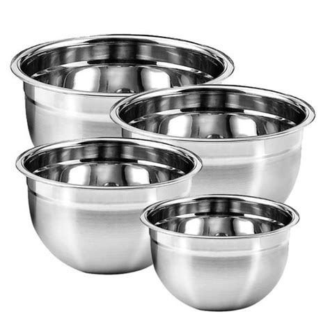 Conjunto De Tigelas Mixing Bowl Em Aco Inox Pecas Kehome Em Promo O