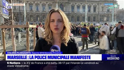 Marseille 500 policiers municipaux ont manifesté samedi pour une