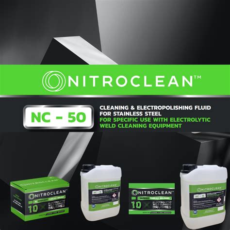 New Product Nitroclean Nc Stainless Finishing Solutions