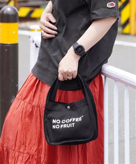 【fruit Of The Loomフルーツオブザルーム】x No Coffee Lunch Bag（トートバッグ）｜no Coffee