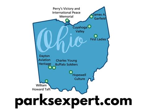 National Parks In Ohio Map - Allyce Maitilde