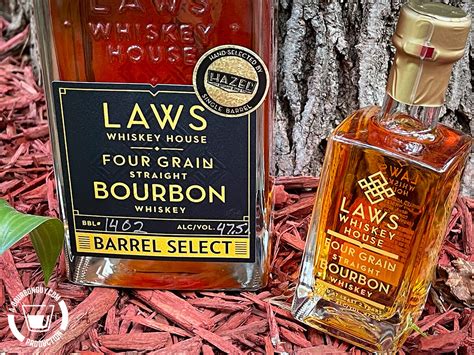 Two Laws Whiskey House Bourbons Four Grain Straight Bourbon And A