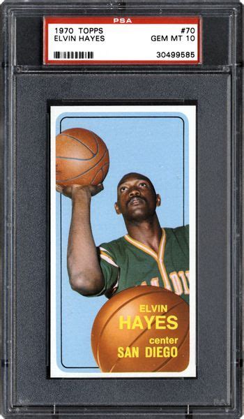 Elvin Hayes Rookie Cards And Best Cards