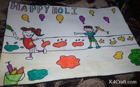 Pin on Holi Crafts and Activities