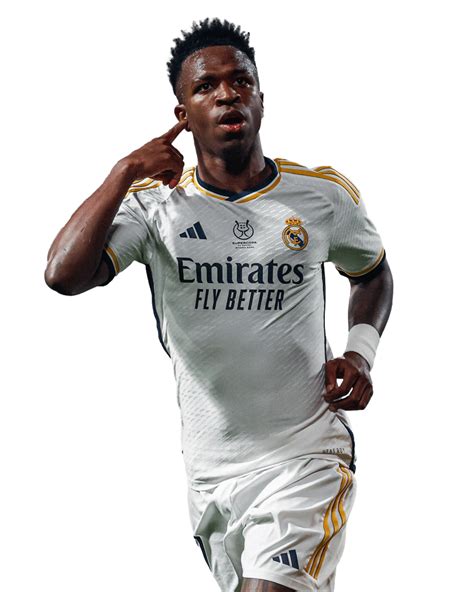 Vinicius Real Madrid Png Football Render Image