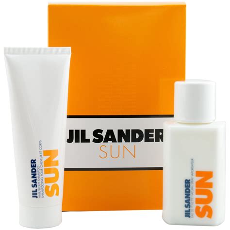 Jil Sander SUN Geschenkset 75 Ml Eau De Toilette 75 Ml Duschgel For