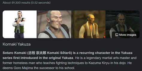 Ah yes Kiryu's master, Komaki Yakuza : r/yakuzagames