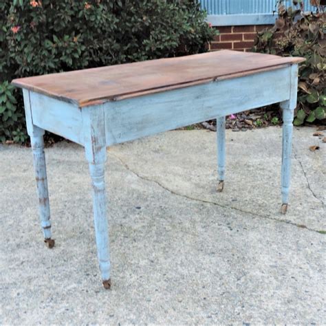 Blue Console Table - Etsy