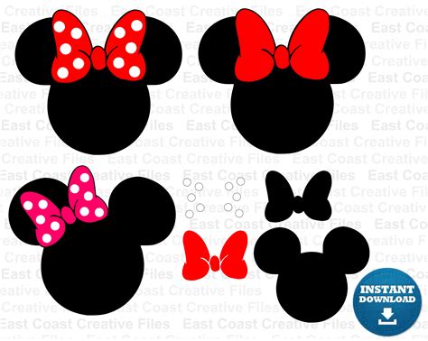 Minnie Mouse Head With Bow Svg Informacionpublica Svet Gob Gt