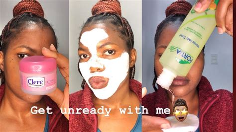 Get Unready With Me How I Remove Makeup And Affordable Night Time Skin Care For Beginners Youtube