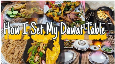 How To Set Dawat Tabledawat Vlogkabhi Kabhi Apny Liye Bhi Kuch Krna