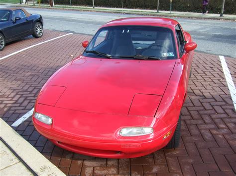 1990 Mazda Miata Wfactory Hardtop One Owner Man Trans Ac 1st