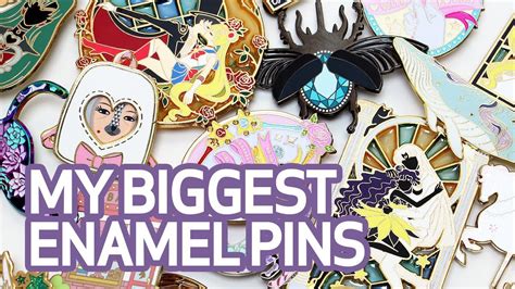 Biggest Enamel Pins In My Collection 😮 Youtube