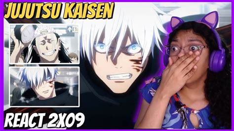 REACT JUJUTSU KAISEN 2 Temporada Episódio 9 SATORU GOJO FOI SELADO