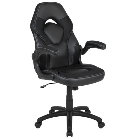 Flash Furniture X Ergonomic Gaming Chair Adjustable Swivel With Flip