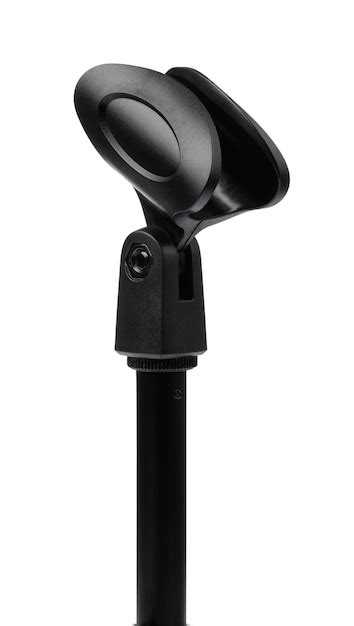 Premium Photo | Stand microphone isolated on white background