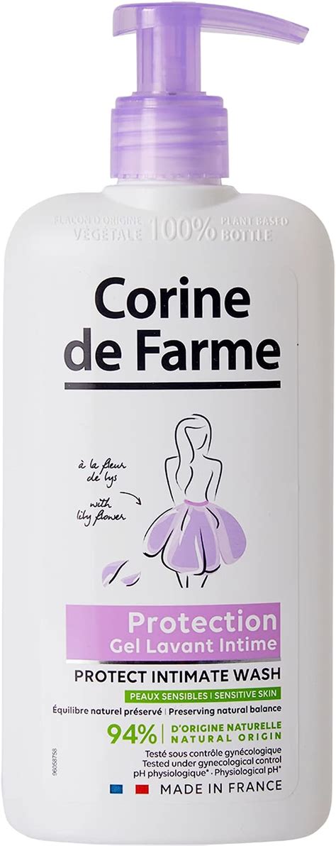 Corine De Farme Gel Intime Protect Gel De Toilette Intime Hypoallergénique Et Sans Sulfate à