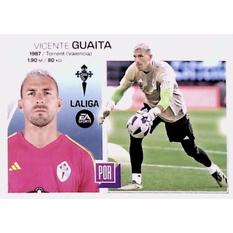 Comprar Cromo Guaíta Celta Últimos Fichajes Panini Liga Este 2023 24