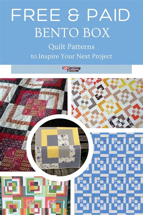 Top Free Best Bento Box Quilt Patterns Bonus Patterns For Sale