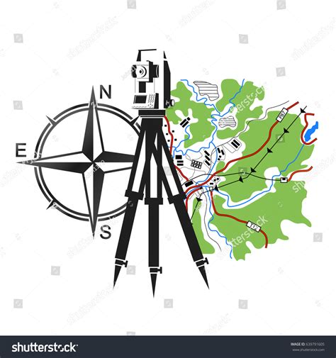 687 Surveying Engineering Logo Images Stock Photos And Vectors