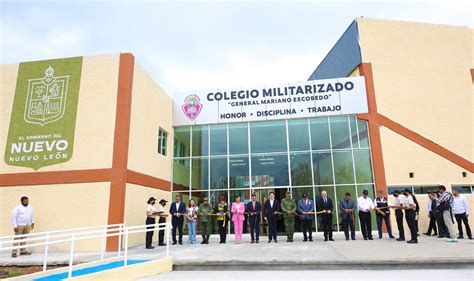 Inaugura Samuel Garc A Prepa Militarizada Gral Mariano Escobedo En