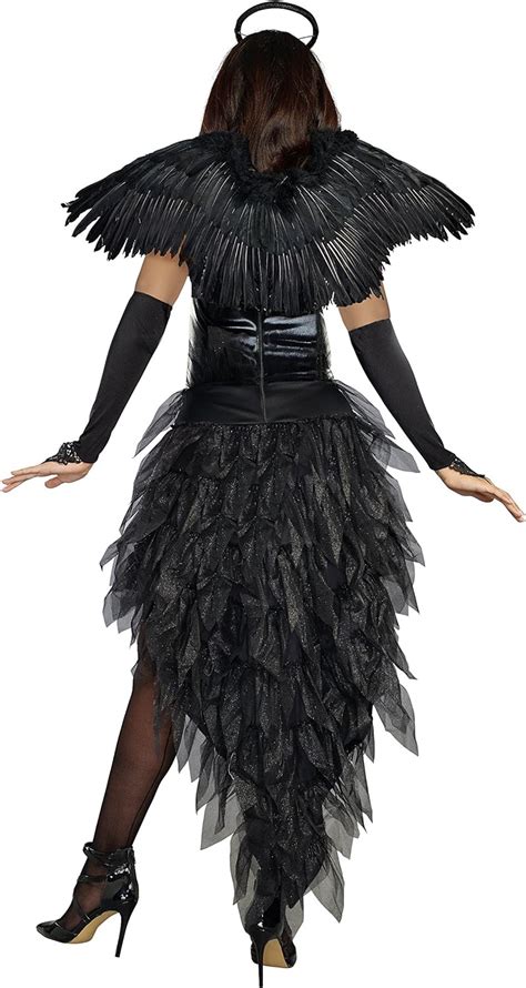 Dreamgirl Womens Luxurious Angel Of Darkness Costume Dress