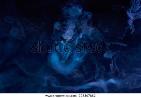 Blue Purple Vape Smoke Ring On Stock Photo 723307882 Shutterstock