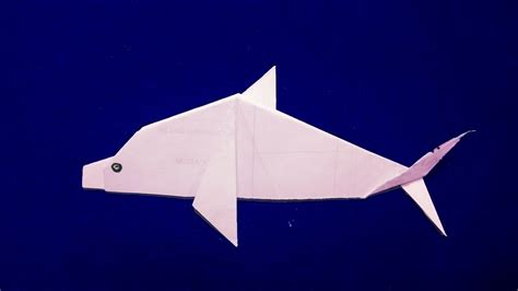 Origami Dolphin How To Make Easy Origami Dolphin Step By Step