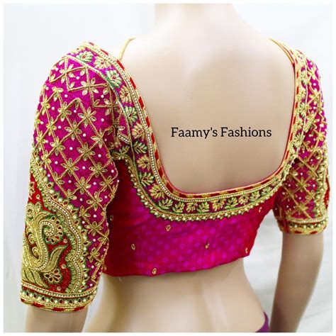 Bridal Blouse Stitching In Chennai In Fashion Cutwork Blouse