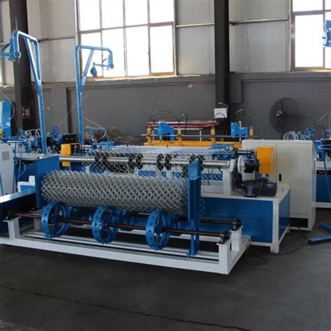 Fully Automatic High Speed Double Moulds Chain Link Fence Weaving