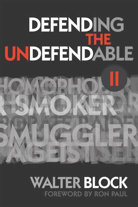 Defending the Undefendable 2 | Mises Institute