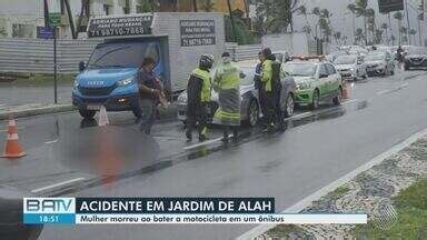 BATV Salvador Destaques Do Dia Mulher Morre Em Acidente Na Orla