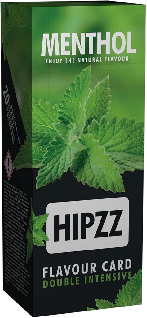 Amazon De X Hipzz Aromakarten Aroma Cards Menthol Ein Keyring