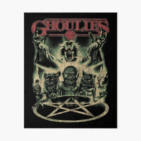 "Ghoulies, horror, comedy horror" Art Board Print by StayTruPonyboy ...