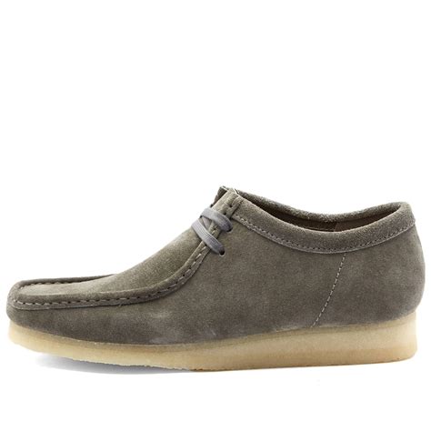 Clarks Originals Wallabee Grey Suede End Us