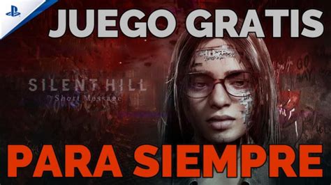 Silent Hill The Short Message Gratis Para Ps5 Juego Gratis Ps5