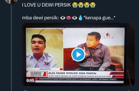 Momen Kocak Aldi Taher Saat Wawancara Di Tv Baca Al Fatihah Sampai