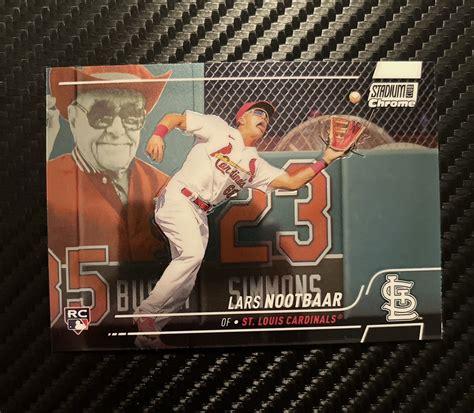 Yahoo オークション Lars Nootbaar Topps Stadium Club Chrome RC ラ