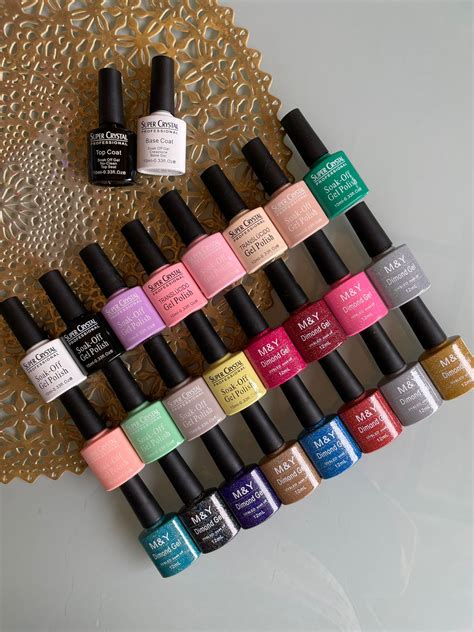 Combos Para U As Kit Esmaltes Semipermanentes Con Base Y Top Coat