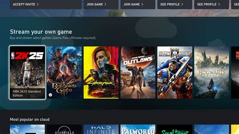 Xbox Game Pass Ultimate Subscribers Can Now Stream Select Games From Their Own Library Via