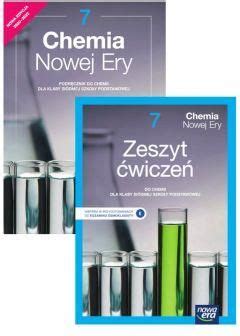 Podręcznik szkolny Chemia Nowej Ery Podręcznik i zeszyt ćwiczeń dla