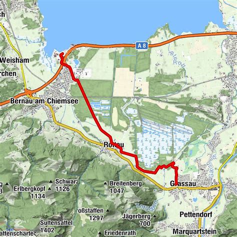 An Den Chiemsee Nach Felden Bergfex Radfahren Tour Bayern