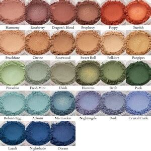 Matte Pink Eyeshadow Harmony Nude Brown Pink Vegan Mineral Makeup Etsy