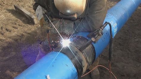 Pipeline Welding Another Hill Section Youtube