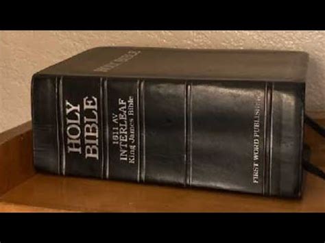 Why I Believe The King James Bible Is The Word Of God Youtube