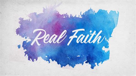 Real Faith – Church of the Living Word