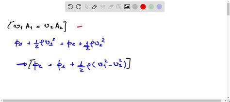 SOLVED At A Certain Point In A Horizontal Pipeline The Water S Speed